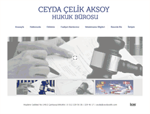 Tablet Screenshot of ceydacelik.com